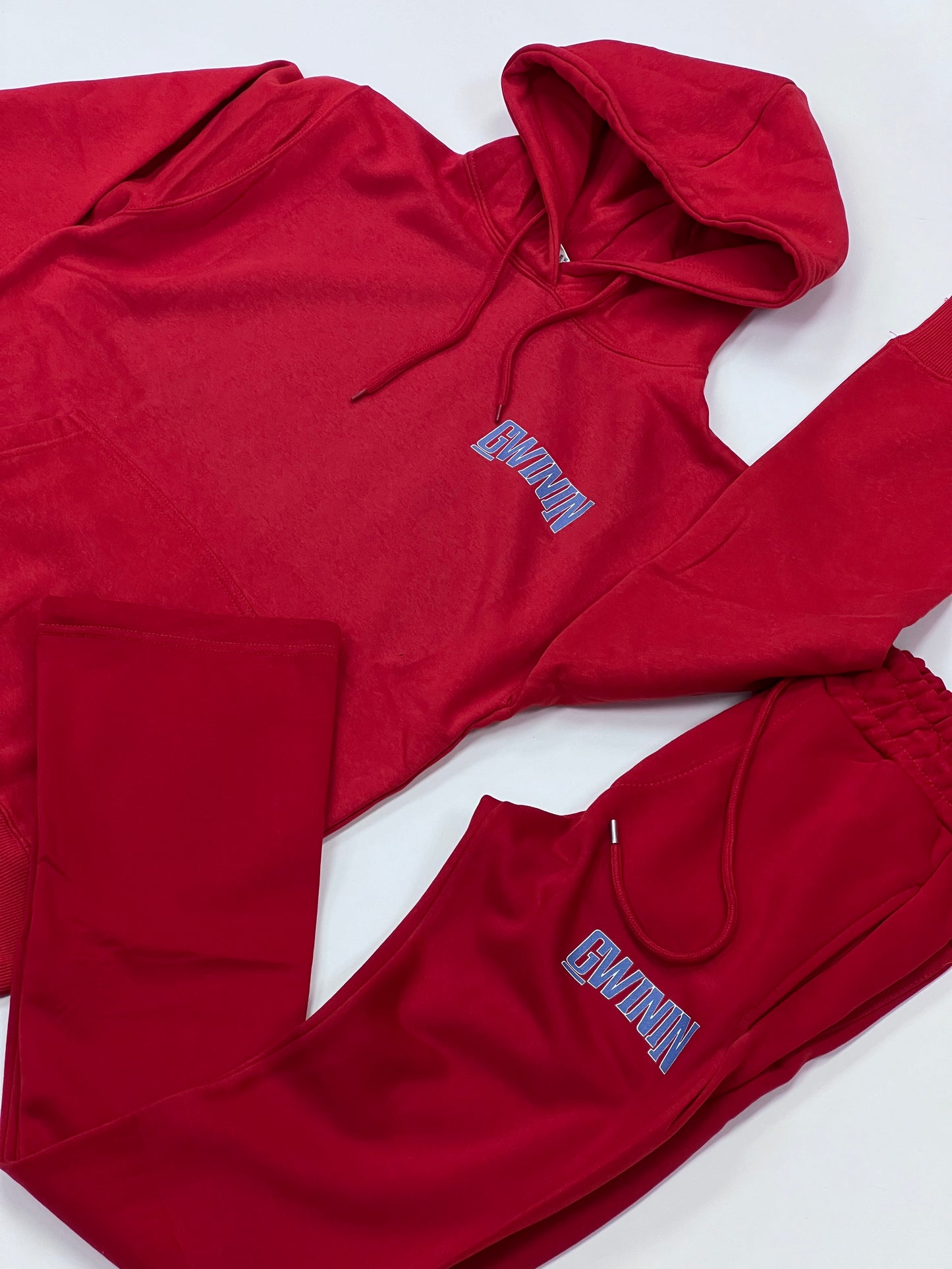 Red WORST LIE Flare Sweatsuit